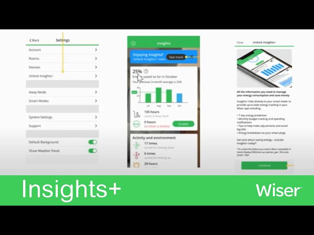 How to use the Wiser App with Insights Plus class=