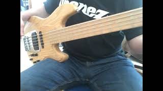 Ibanez ATK 815 Premium Natural bass - a short demo