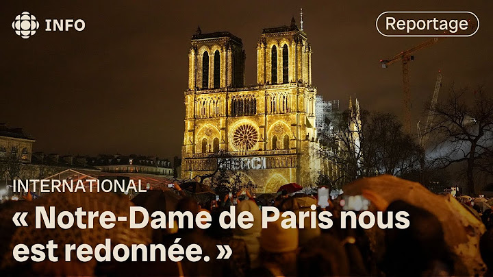 Notre-Dame de Paris rouvre ses portes devant un parterre de chefs d'État