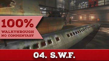 Return to Castle Wolfenstein 100% Walkthrough (Death Incarnate,No Damage,All Secrets) 04 S.W.F.