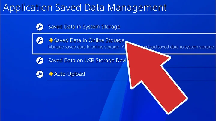 How to Restore Game Data on PS4 - Playstation Plus (EASY)