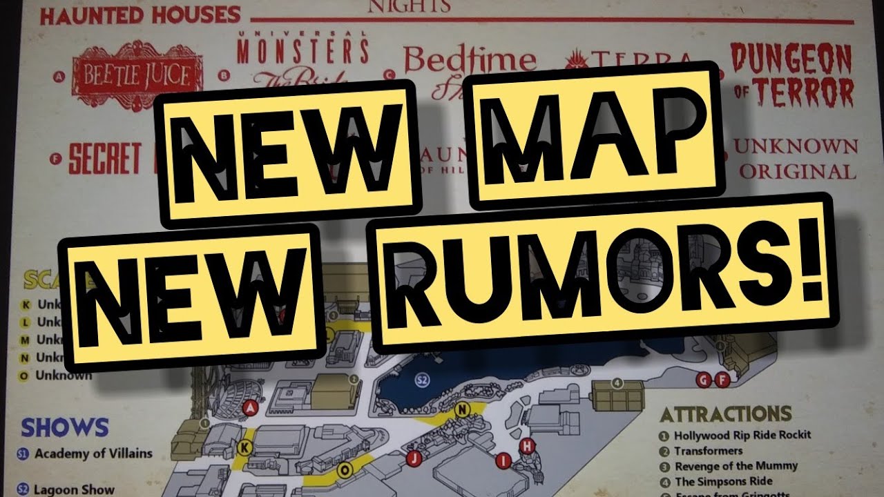 New HHN 30 speculation map news