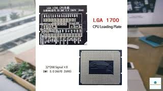 Review - Desktop LGA1700 Tester Motherboards Loading Board Test Card LED Indicators CPU S