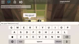 First Video|Roblox Flicker