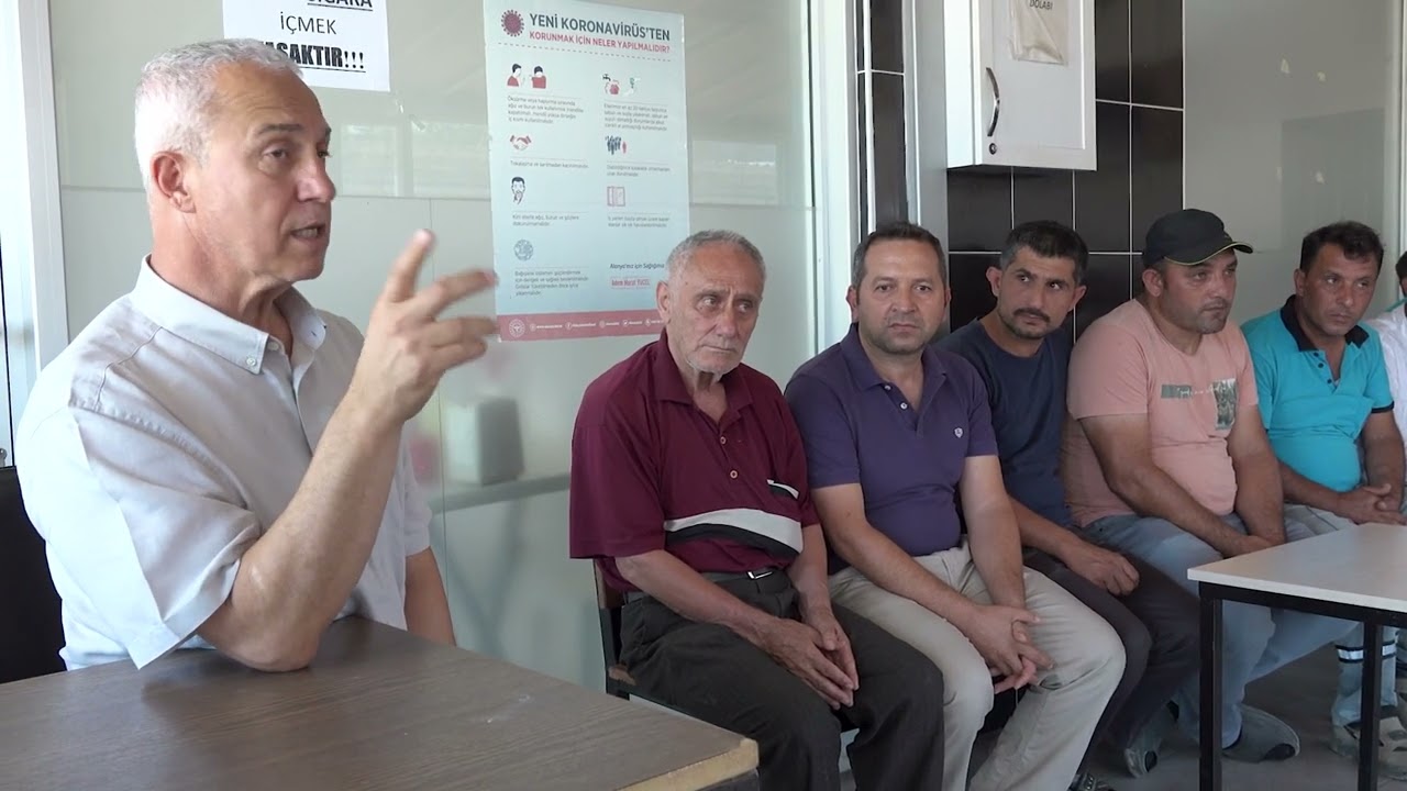 BAŞKAN ÖZÇELİK MESAİYE TEMİZLİK İŞLERİ ŞANTİYESİ'NDE BAŞLADI