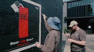 Coke Zero's campaign centred around the theme that Coke Zero is "Irresistible"