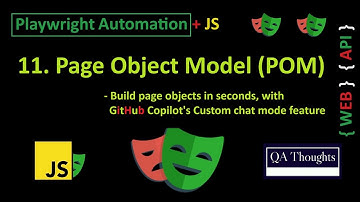 Playwright JS + Copilot - Stop Writing Page Objects Manually | POM In Seconds | QA Thoughts