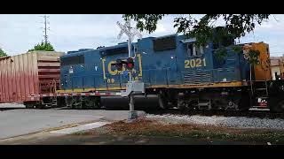 Cool lashup on the M575 with a YN2 and 2 EMD Geeps. Southbound 376 axles. 5/2/24 by The Maverick Railroader  168 views 12 days ago 3 minutes, 47 seconds