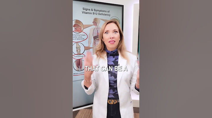 3 Early Warning Signs You Need Vitamin B12 #shorts