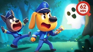 The Ghost out of Window | Cartoons for Kids | Safety Tips | Police Cartoon | Sheriff Labrador