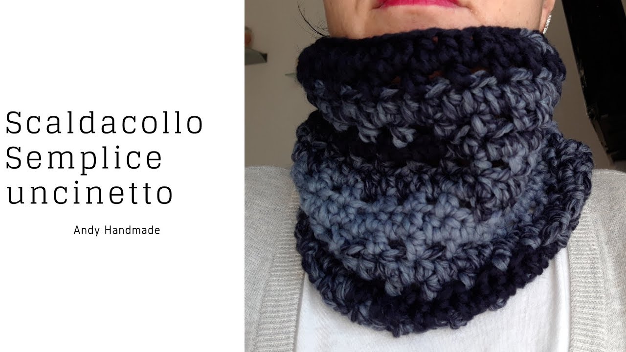 scaldacollo morbido uncinetto
