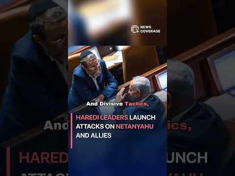Haredi Leaders Launch Attacks On Netanyahu And Allies Worldnews News 