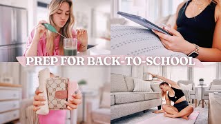 PREPPING FOR BACK-TO-SCHOOL 2023 | school supplies, routines, planners, clothes...