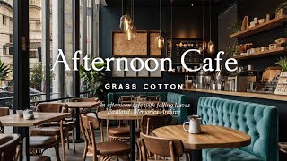 видео: Дневное кафе с опадающими листьями l GRASS COTTON+ картинка: Дневное кафе с опадающими листьями l GRASS COTTON+