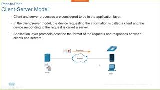 Module 15 Application Layer screenshot 2