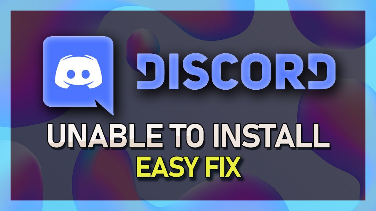 Windows 11 unable to install discord fix youtube