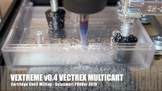 VEXTREME v0.4 VECTREX MULTICART CASE CNC/MILLING