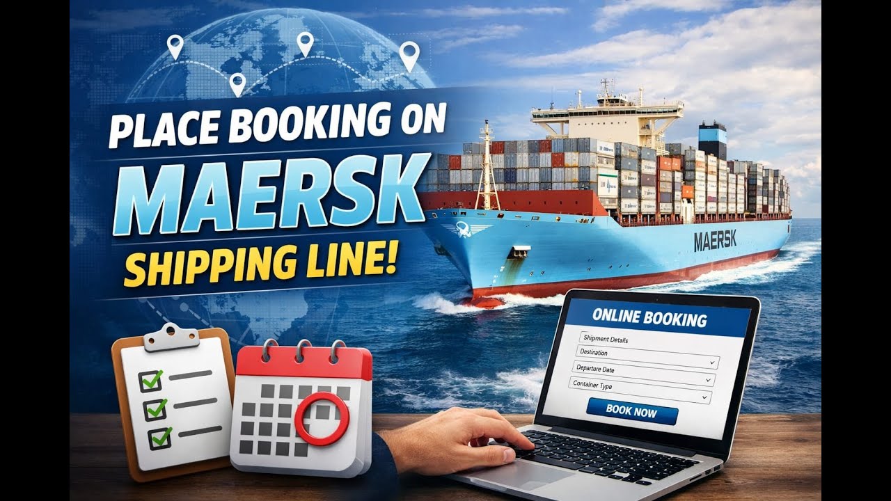 How to Book a Shipment on Maersk in 2 Minutes