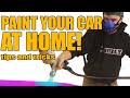 PAINT YOUR CAR AT HOME: TIPS FOR PAINTING CARS IN A DIRTY SHED OR SHOP