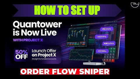 HOW TO SETUP QUANTOWER EXPLAINED |  ORDER FLOW  TRADING | TUTORIAL |  APEX  | MY FUNDED FUTURES