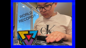 Can I Become a World Record Holder? 18.13 Pyraminx Diamond Speed Solve! [FORMER WORLD RECORD]
