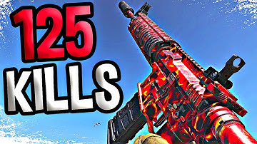 Modern Warfare M4A1 Gameplay 125-5 (M4A1 Best Class Setup MW)