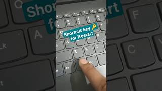 laptop restart shortcut key 🔑_ how to restart laptop _ #shorts #pc #viral #popular