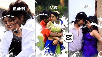 White Ink Splash + Lyrics Video Editing in Capcut || Text Animation Lyrics Editing || Capcut Editing