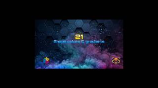 ShapesFoundry Tutorial 21 - Shape colors & gradients — fill, stroke, opacity, along-path