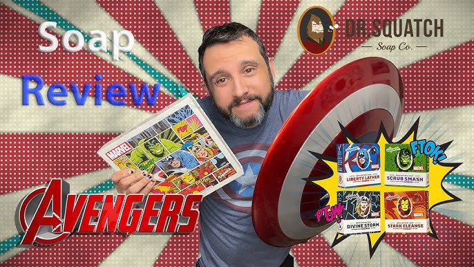 Dr. squatch avengers soap scents review