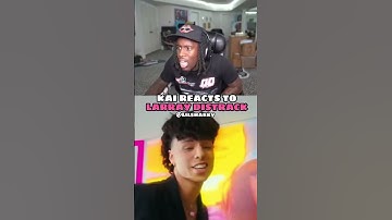 KAI REACTS TO LARRAYS DISTRACK! (Canceled)😂 #kaicenat #larray #distrack #kaicenatclips #ishowspeed