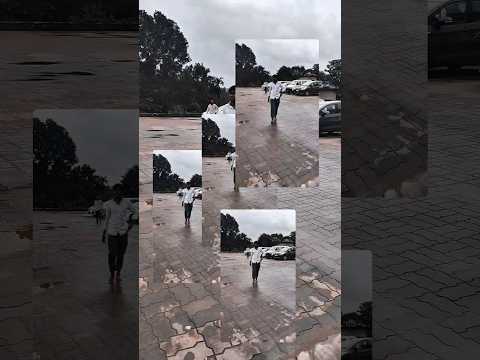 Walking Through the Rain, Chasing Peace 🌧️✨#RainVibes #MonsoonMood #Aesthetic #Viral #ExplorePage by Template Editor Nagaraj 
