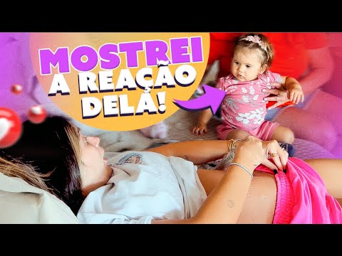 FILMEI A REAÇÃO DA MARIA ALICE OUVINDO O CORAÇÃO DA IRMÃ!!