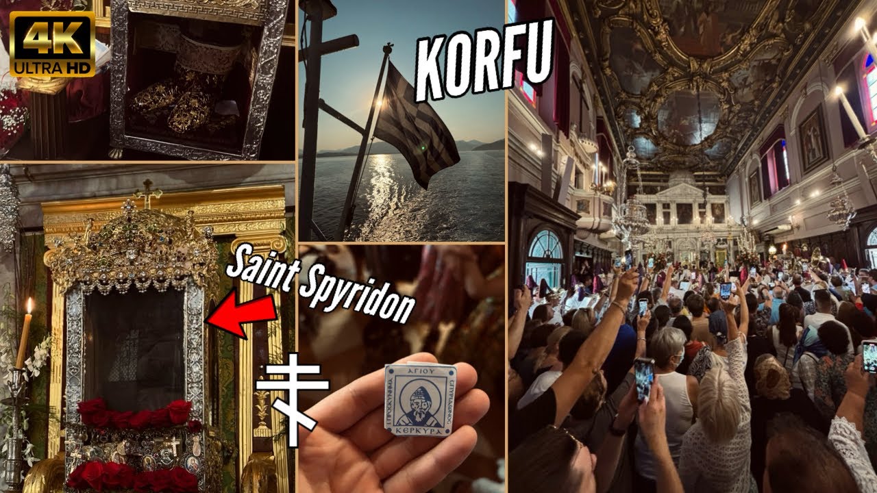 SAINT SPYRIDON CORFU GREECE | Orthodox Cinematic Video | 4K