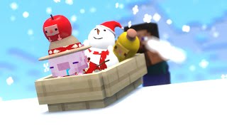 Snow Man⛄ &【Parotter's Minecraft Best Animations】