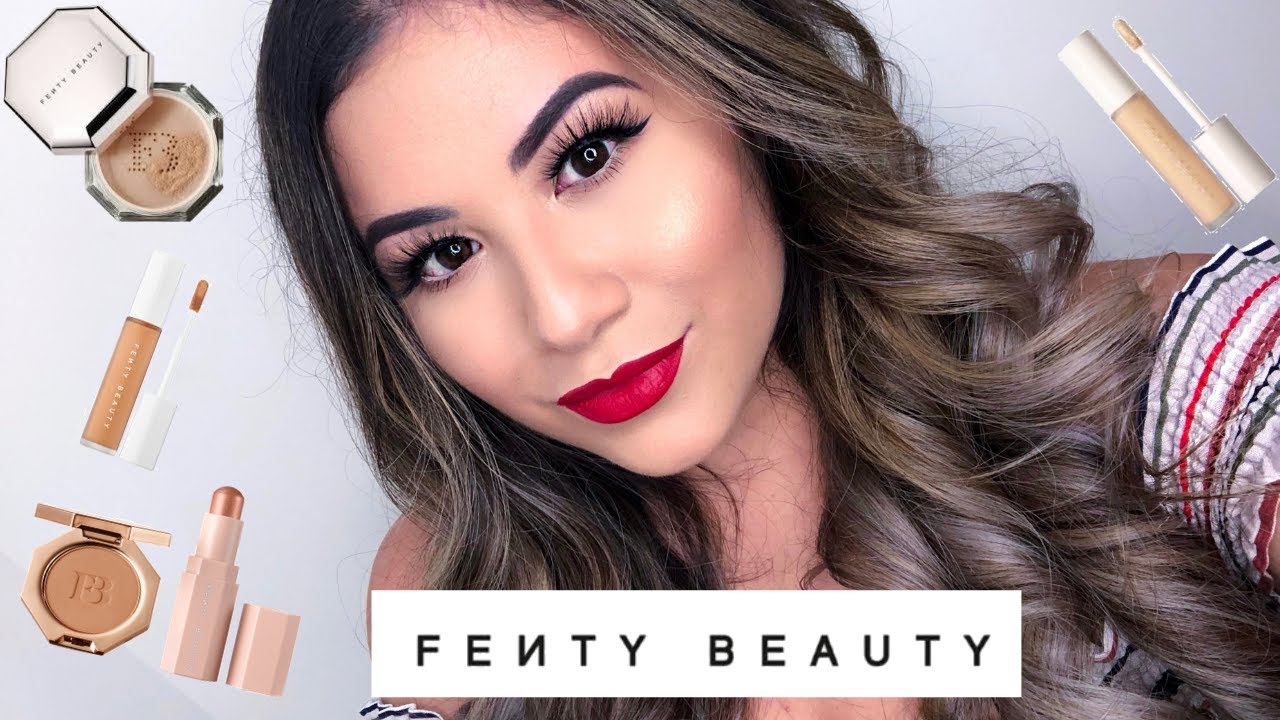 Fenty Beauty 1St Impression | Pro Filt'R Powder In Butter, Concealer  145/230, Lil' Bronze Duo - Youtube