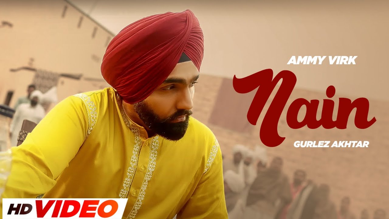 Nain | Ammy Virk & Gurlez Akhtar | Ardaas |  Latest Punjabi Song 2024 | Speed Records