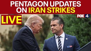 🔴LIVE: Pentagon briefing on Iran strikes