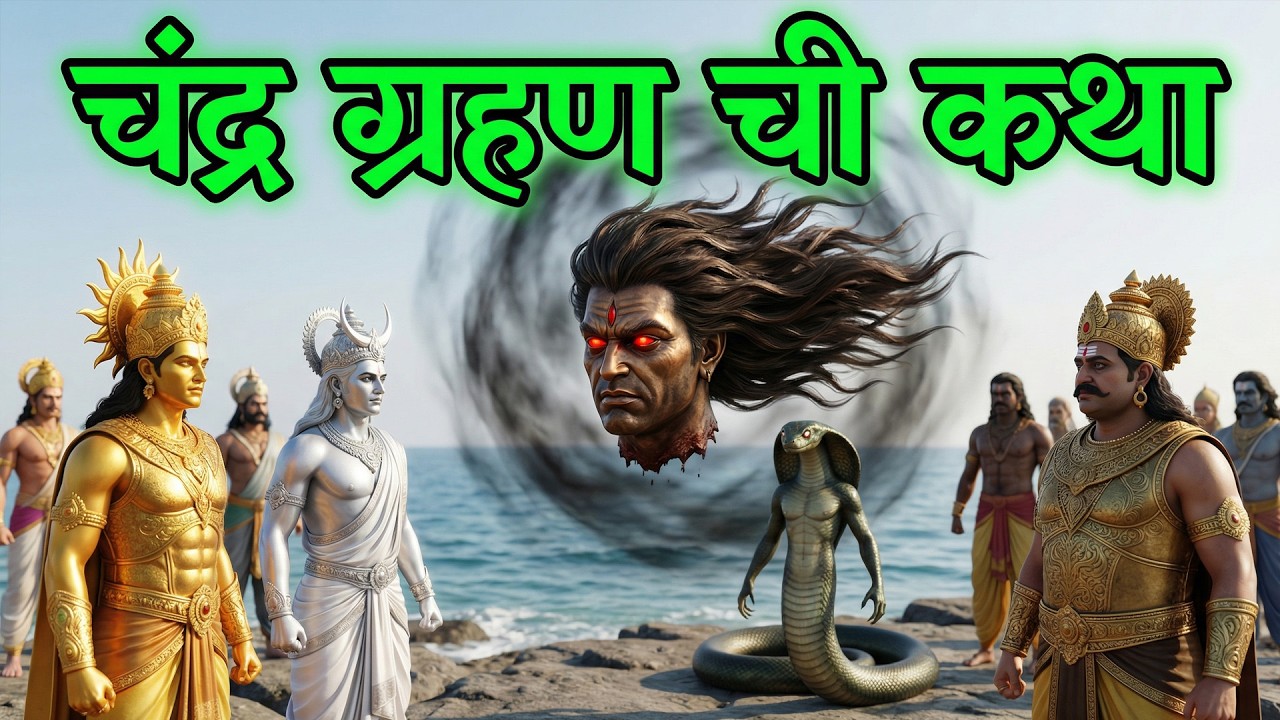 Chandra Grahan चंद्र ग्रहण ची महान कथा ऐकल्याने सर्व दोष नष्ट होतात गरीबी दूर होते