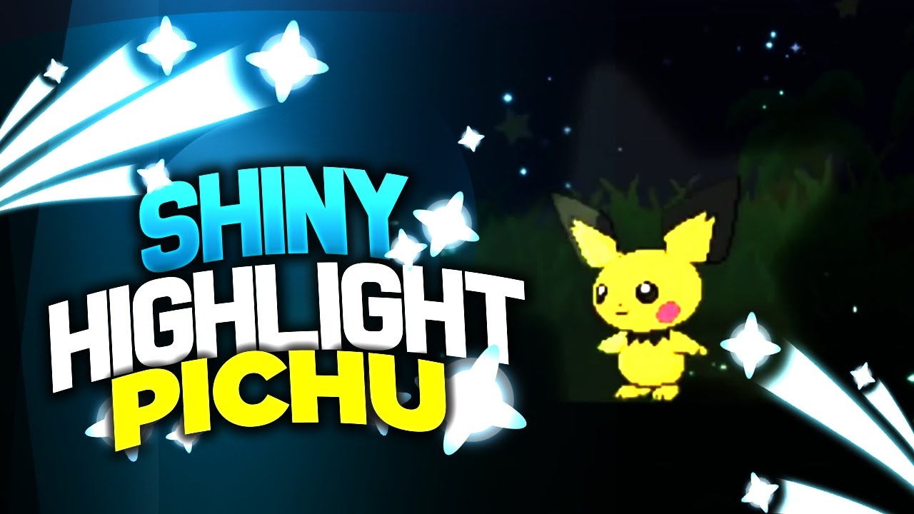 Shiny Pichu !, Shots from the mobile app phenomena Pokémon …