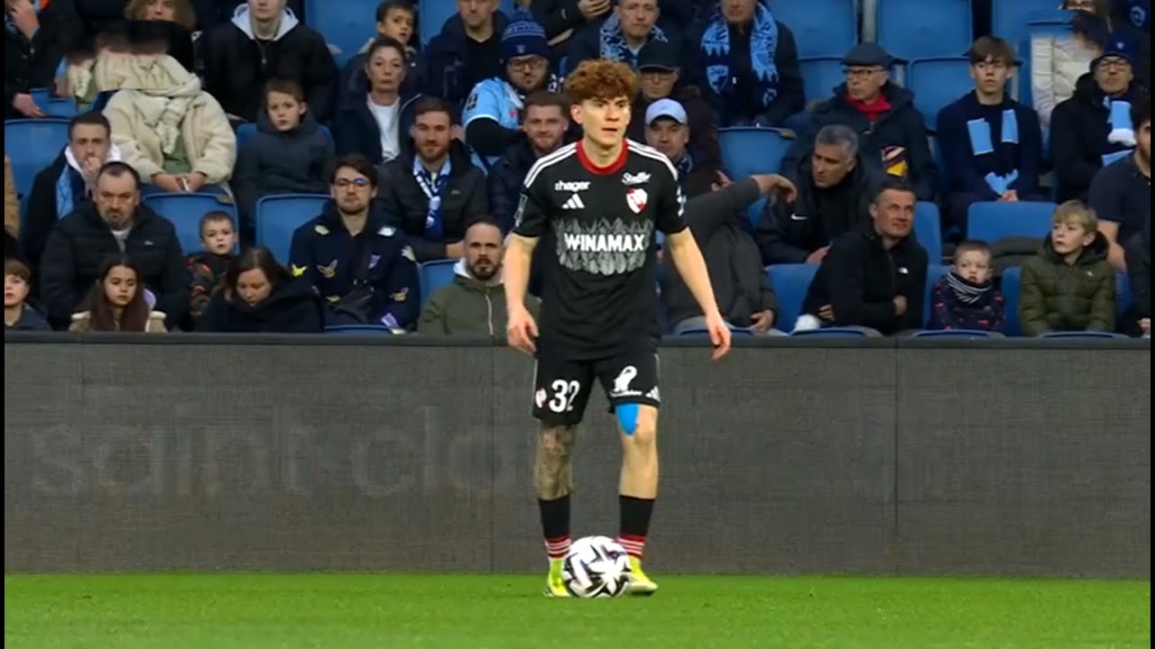 Asi Jugo Valentin Barco vs Le Havre | Derrota y con un jugador menos