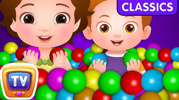 ChuChu TV Classics - Colors & Shapes Surprise Eggs Ball Pit Show | ChuChu TV Toddler Learning Videos