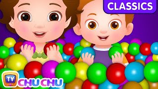 chuchu tv classics magical surprise eggs ball pit show learn colors shapes learning videos