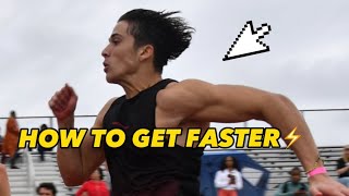 How To Get Faster Improve Top Speedacceleration Workout Video