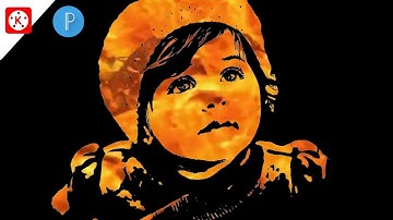 Fire  effect| PicsArt, pixelLab, KineMaster Tutorial,How to make animation video|By Techeditor