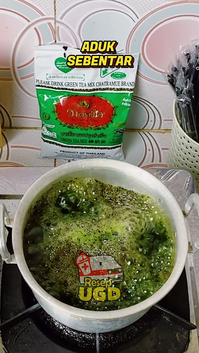 CARA MUDAH MIKIN BIANG TEH HIJAU YANG BENER