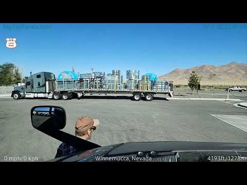 BigRigTravels LIVE | Winnemucca, NV to near the NV/UT state line (9/7/23 9:10 AM)