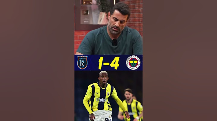 Volkan Demirel Maç Yorumu!#volkandemirel#fenerbahçe#basaksehir#süperlig#galatasaray#trabzonspor