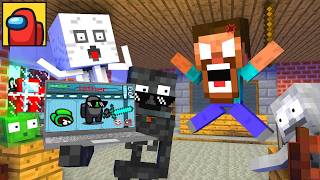 Among Us Wither Cheater Impostor Apocalypse | Minecraft Animation.