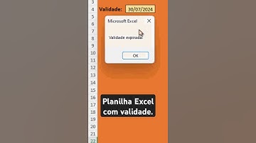 Planilha só ABRE por 5 dias (Excel VBA / Validade)